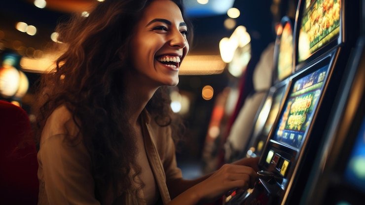 Pengguna membaca menu situs dengan teliti